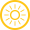 Yellow icon referencing solar system solutions