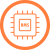 Orange icon referencing battery management system